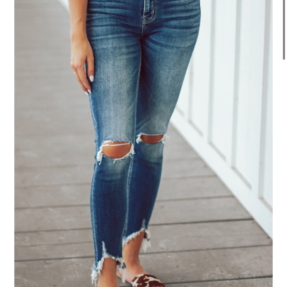 VERVET distressed jeans size 28